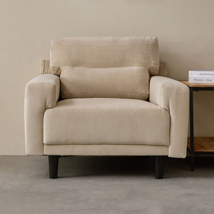 Modway Fabric Armchair Sofa - Image 3