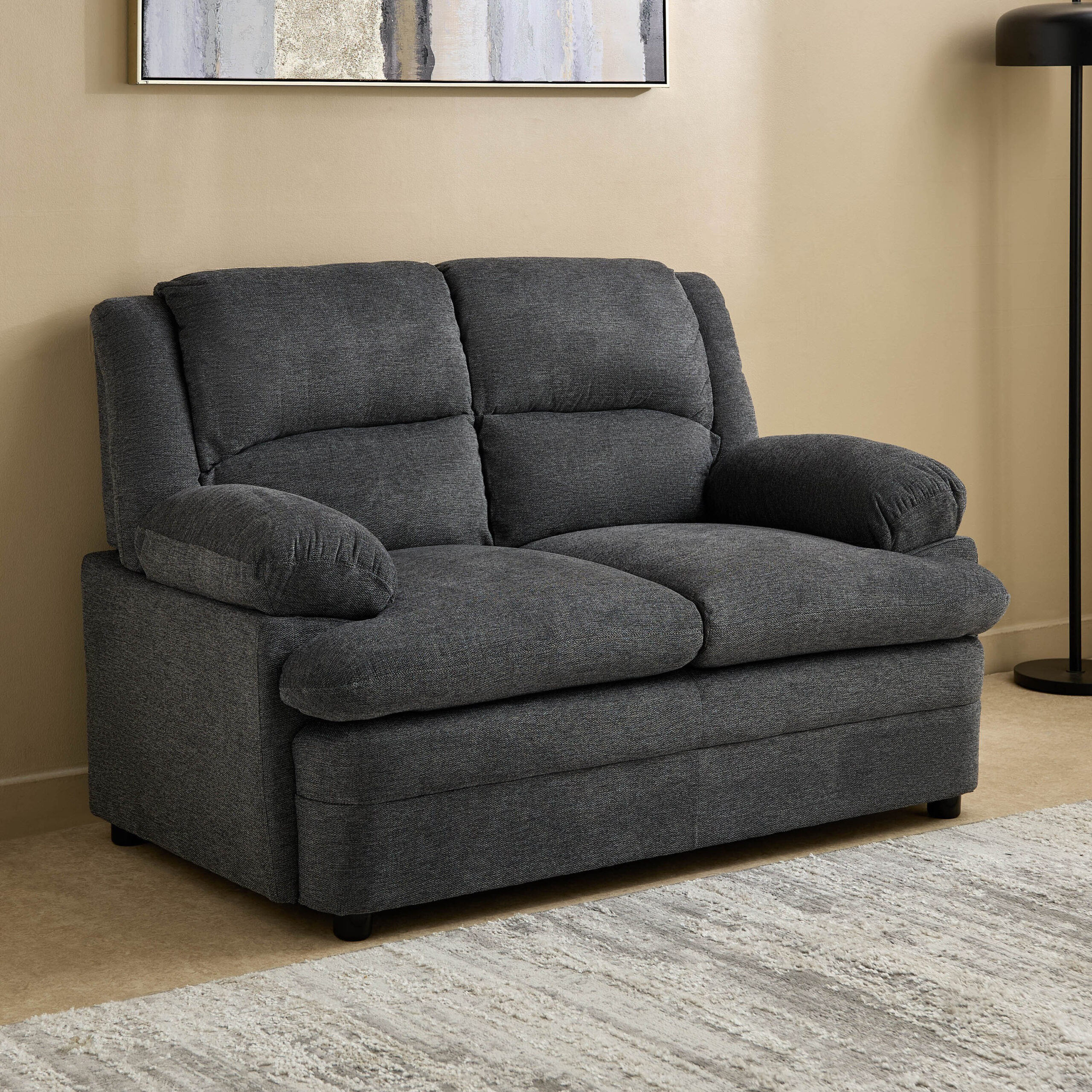 Bali Lamo 2-Seater Fabric Sofa