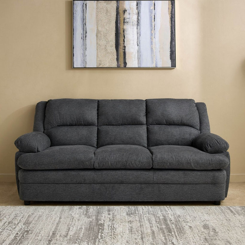 Bali Lamo 3-Seater Fabric Sofa - Image 3