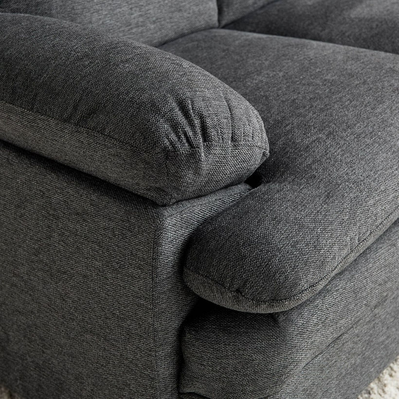 Bali Lamo 3-Seater Fabric Sofa - Image 8