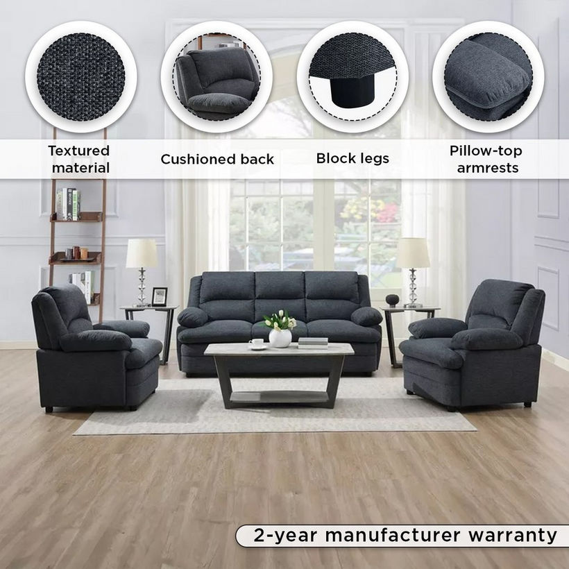 Bali Lamo Fabric Armchair Sofa - Image 11