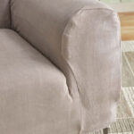 Veloura Velveteen 1-Seater Sofa Cover