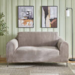 Veloura Velveteen 2-Seater Sofa Cover - 135-175 cm