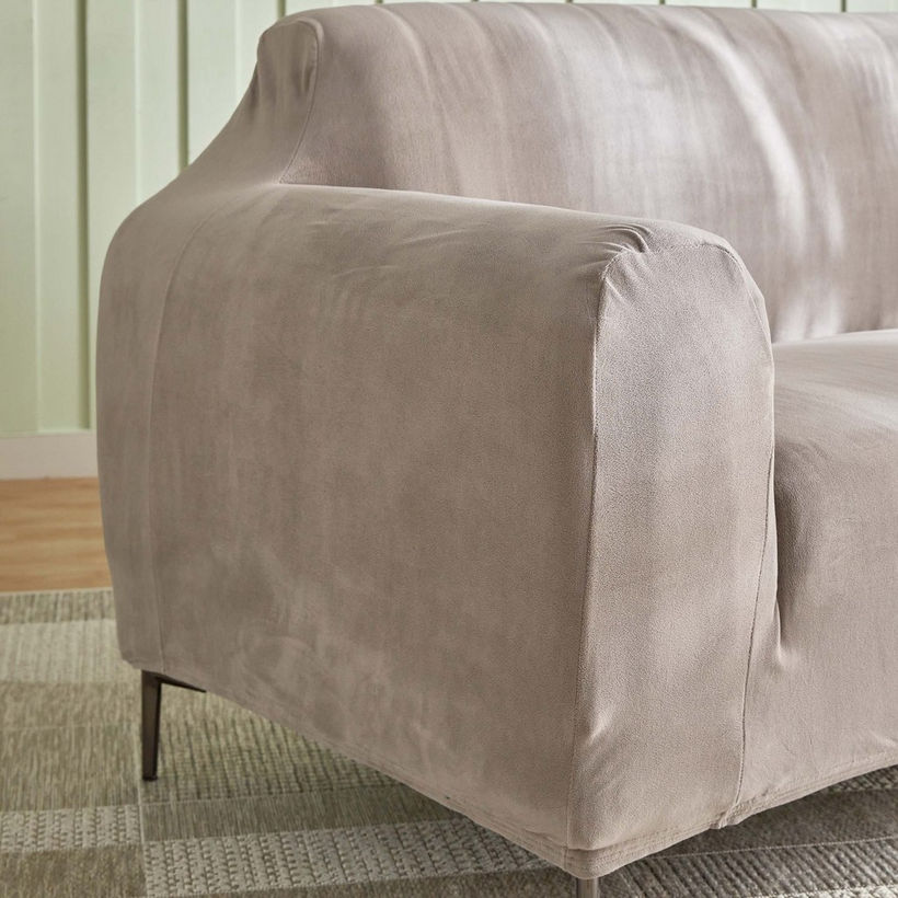 Veloura Velveteen 2-Seater Sofa Cover - 135-175 cm - Image 4