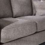 Angelic Oakwood 3-Seater Sofa with 2 Cushions