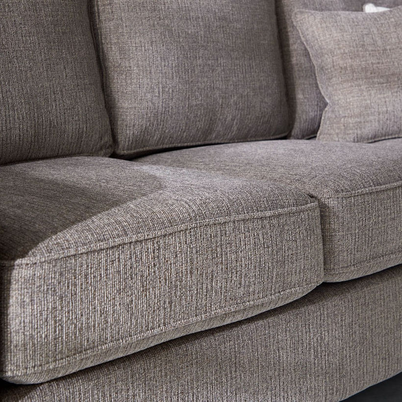 Angelic Oakwood 3-Seater Sofa with 2 Cushions - Image 7