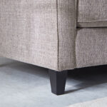 Angelic Oakwood 3-Seater Sofa with 2 Cushions