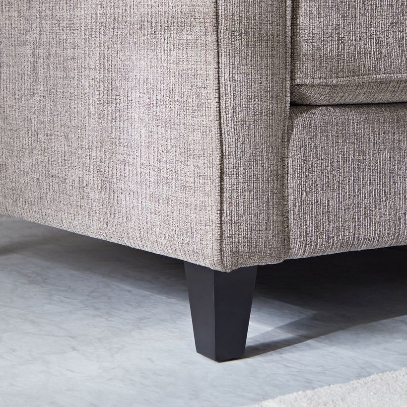 Angelic Oakwood 3-Seater Sofa with 2 Cushions - Image 10