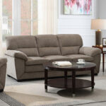 Leonardo 3-Seater Fabric Sofa