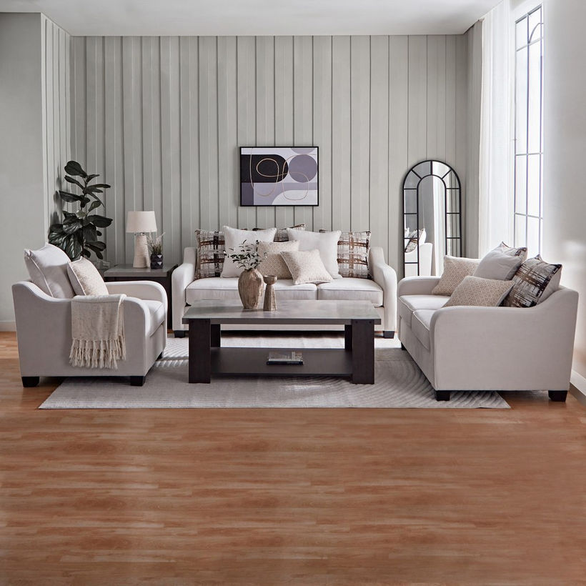 Nelson Fabric Armchair Sofa with 2 Cushions - Image 11