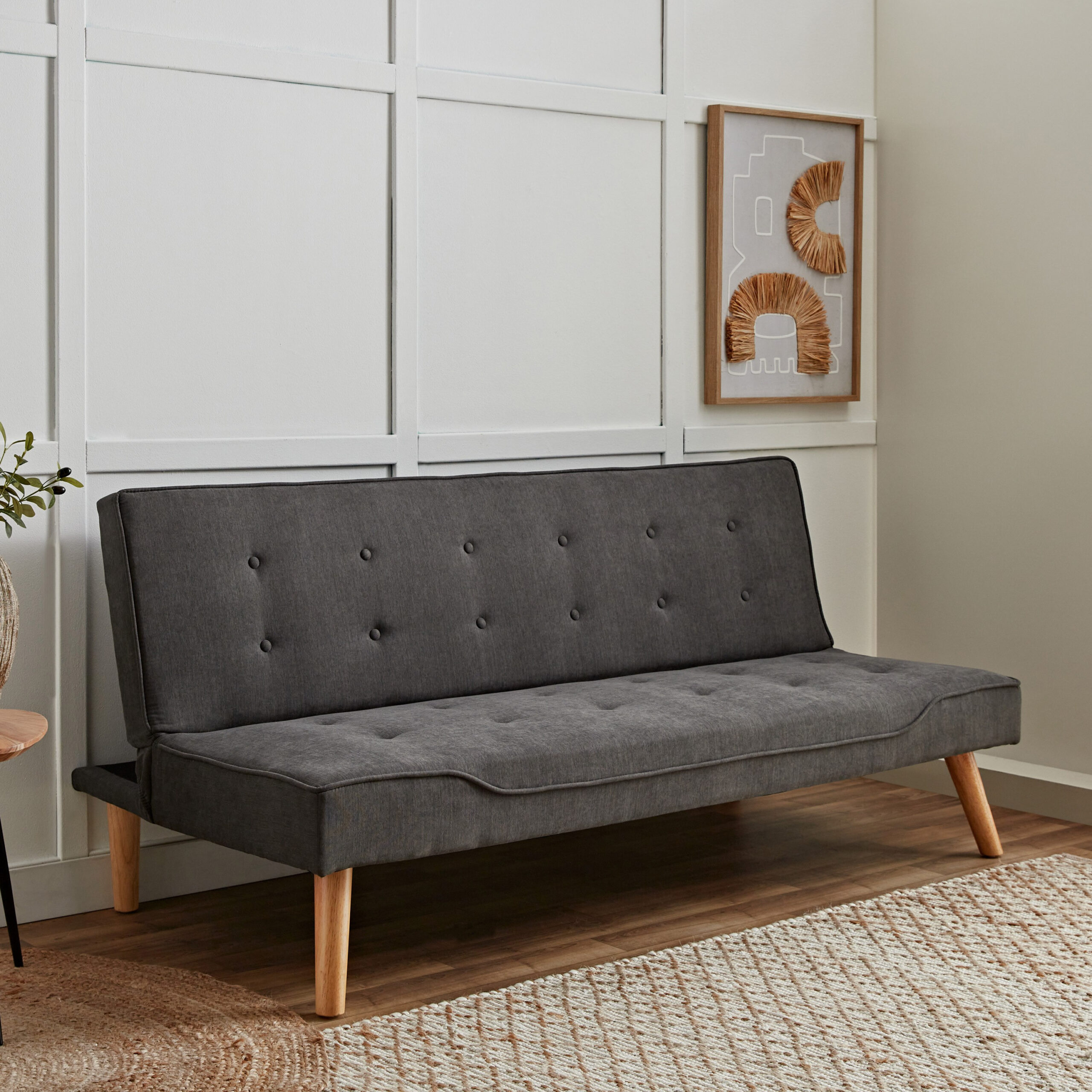 Polo 3-Seater Fabric Sofa Bed