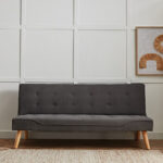 Polo 3-Seater Fabric Sofa Bed
