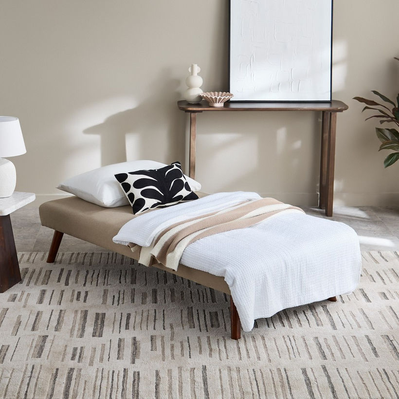 Simon 3-Seater Fabric Sofa Bed - Image 4
