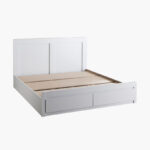 Movo Kulltorp Boomer King Bed with 2 Front Drawer Storage - 180x200 cm