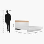 Milan King Bed - 180x200 cm