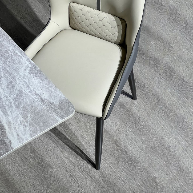 Titanium Sintered Stone Top 6-Seater Dining Table Set - Image 3