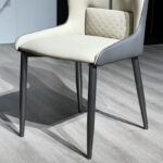 Titanium Sintered Stone Top 6-Seater Dining Table Set