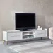 Pearl 2 Metre Sintered Stone TV Unit for TVs up to 80 inches - Image 15
