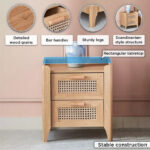 Java 2-Drawer Young Nightstand