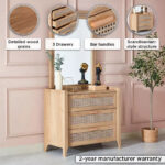 Java 3-Drawer Young Dresser without Mirror