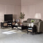 Nordic Rattan 1.6 Metre TV unit for TVs up to 70 inches