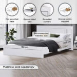 Movo Cornell Queen Bed - 150x200 cm