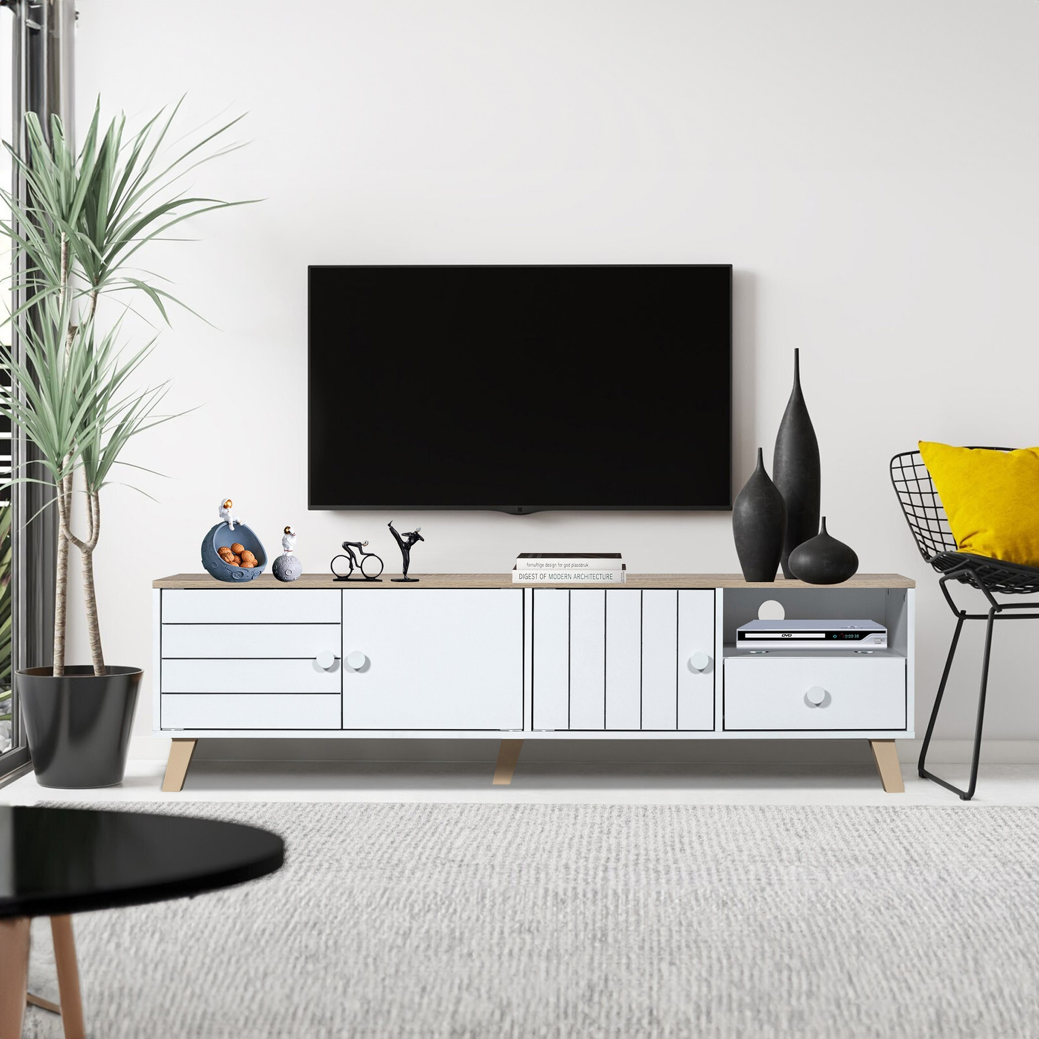 Elsa 1.6 Metre TV Unit for TVs up to 70 inches