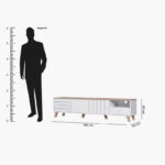 Elsa 1.8 Metre TV Unit for TVs up to 75 inches