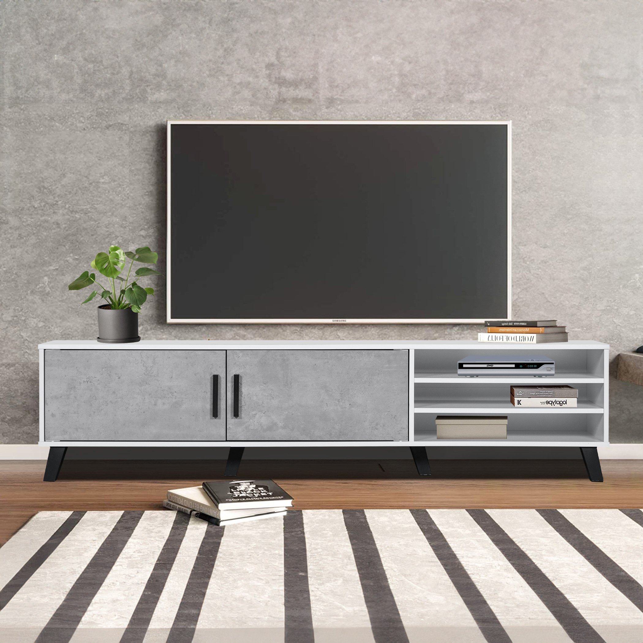 Patara Gao 1.6 Metre TV Unit for TVs up to 70 inches