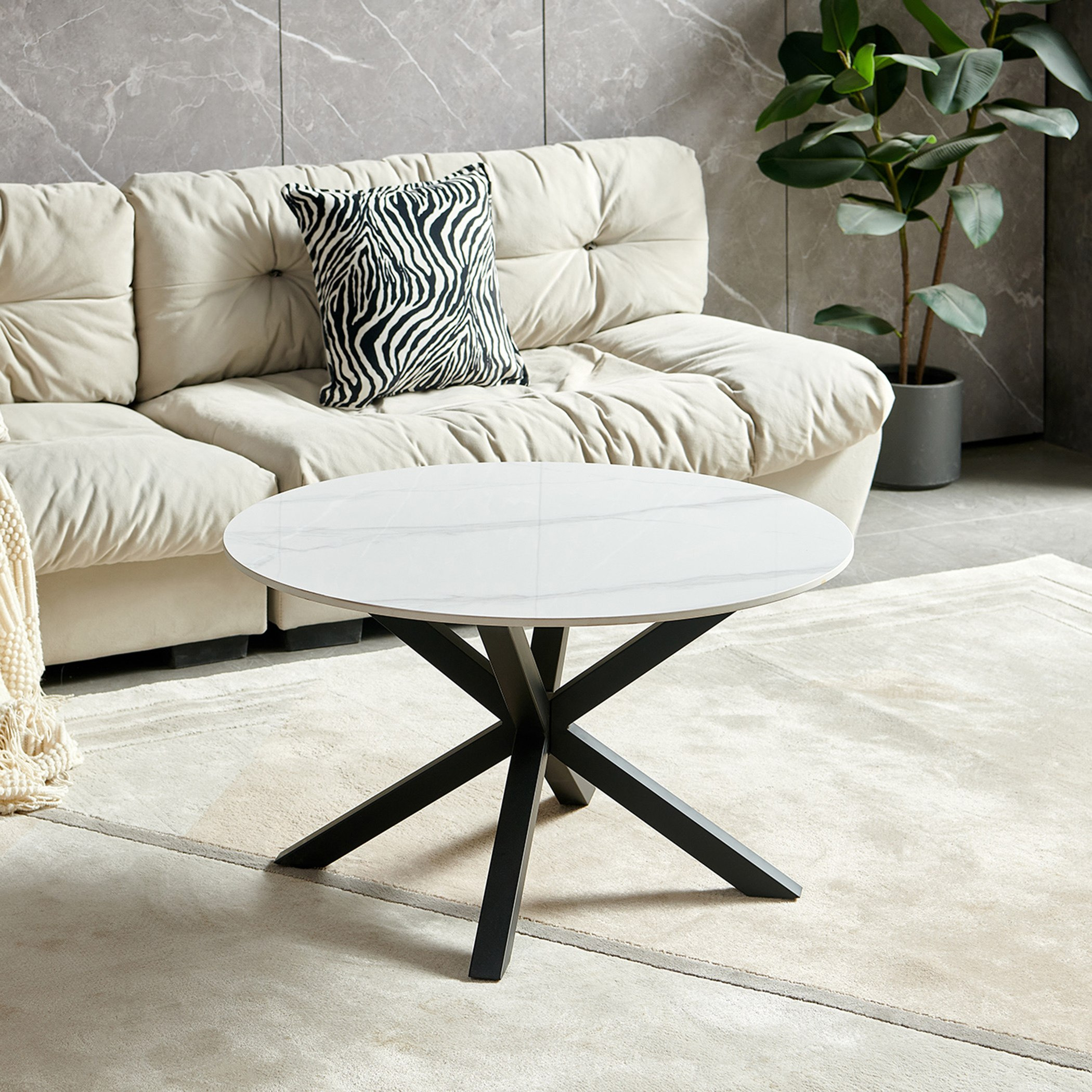 Welwick Sintered Stone Coffee Table