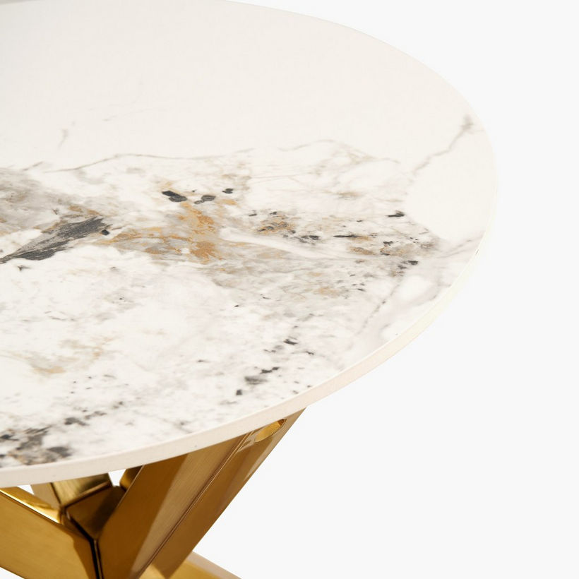 Welwick Sintered Stone Top End Table - Image 9