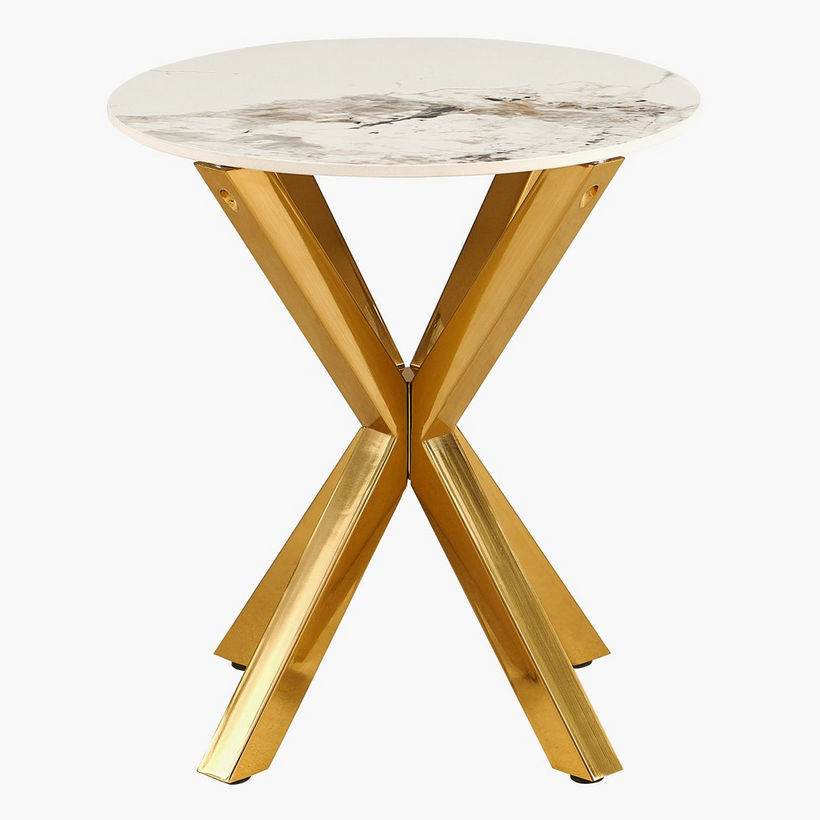 Welwick Sintered Stone Top End Table - Image 12
