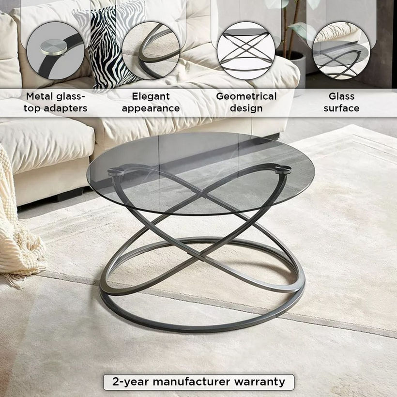 Carlton NXT Glass Coffee Table - Image 6