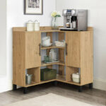 Urban Edmond Corner Coffee Bar Cabinet