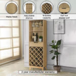 Nordic Tall Bar Cabinet