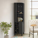 Urban Corner Tall Bar Cabinet