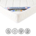 SleepEase iOrthopedic Medical Extra Firm Rebonded Foam Single Mattress - 90x190x15 cm