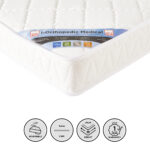 SleepEase iOrthopedic Medical Extra Firm Rebonded Foam Single Mattress - 90x200x15 cm