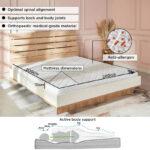 SleepEase iOrthopedic Medical Extra Firm Rebonded Foam Super King Mattress - 200x200x15 cm