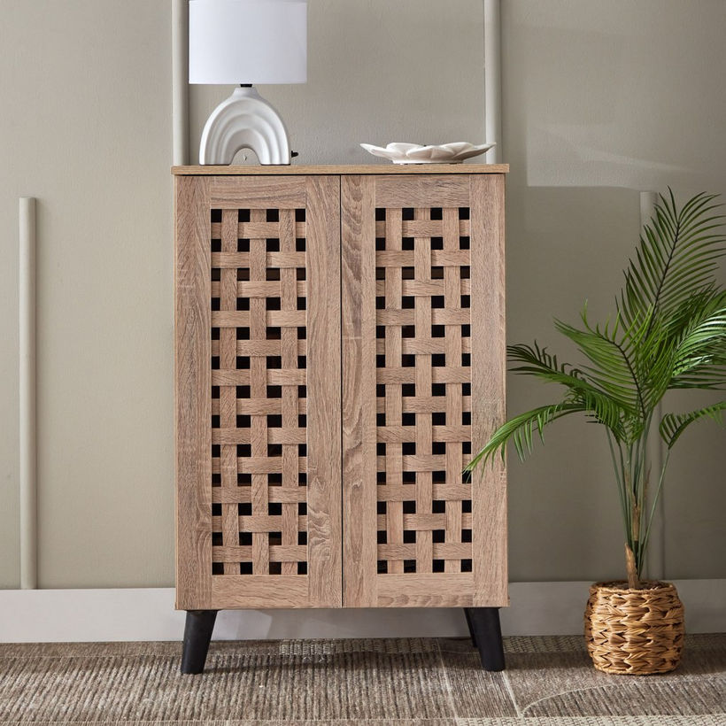 Belford 12-Pair Shoe Cabinet with 2 Doors - Image 3