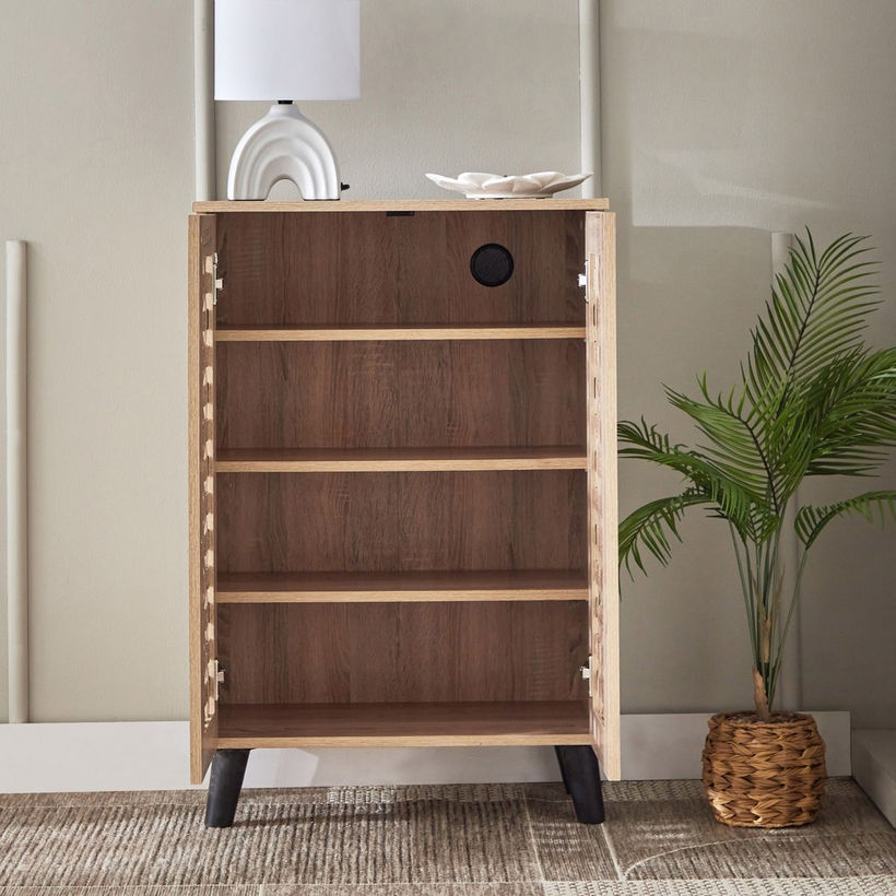 Belford 12-Pair Shoe Cabinet with 2 Doors - Image 9
