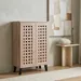 Belford 12-Pair Shoe Cabinet with 2 Doors - Image 16