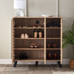 Belford 16-Pair Shoe Cabinet with 3 Doors