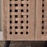 Belford 16-Pair Shoe Cabinet with 3 Doors