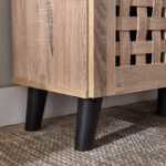 Belford 16-Pair Shoe Cabinet with 3 Doors