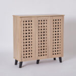 Belford 16-Pair Shoe Cabinet with 3 Doors