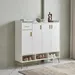 Pearl 22-Pair Sintered Stone Shoe Cabinet with 4 Doors and 1 Drawer - Image 16