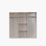 Elizabeth 6-Door Wardrobe with 2 Mirrors