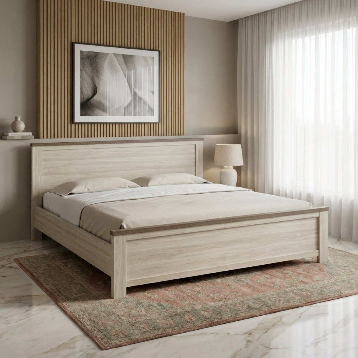 Angelic Super King Bed - 200x200 cm