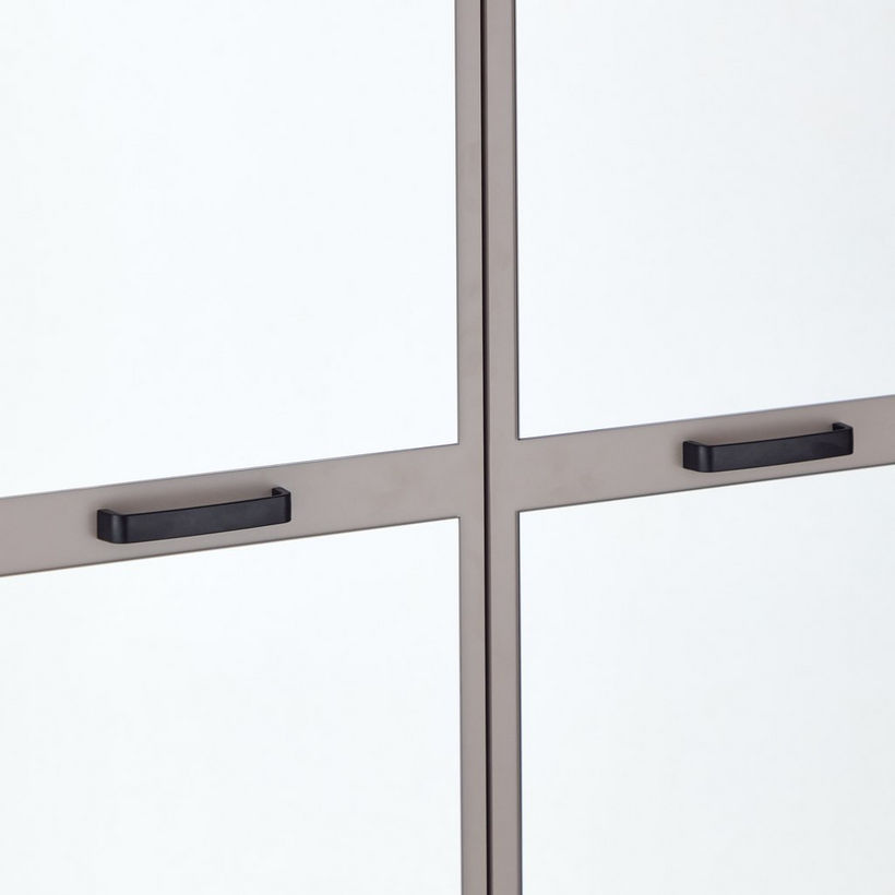 Movo Madrid 6-Door Wardrobe with Mirror - Image 10